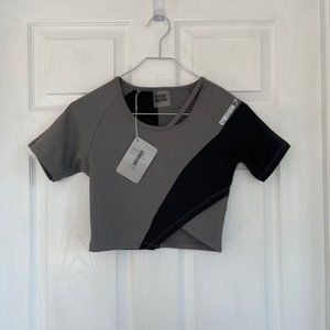 Gym Shark Cropped Workout Top Sz S NWT